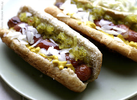 Bacon-wrapped Hot Dogs