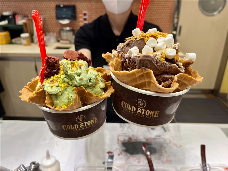 11月25日至11月27日，連3天COLD STONE冰淇淋「買一送一」。（圖／COLD STONE提供）