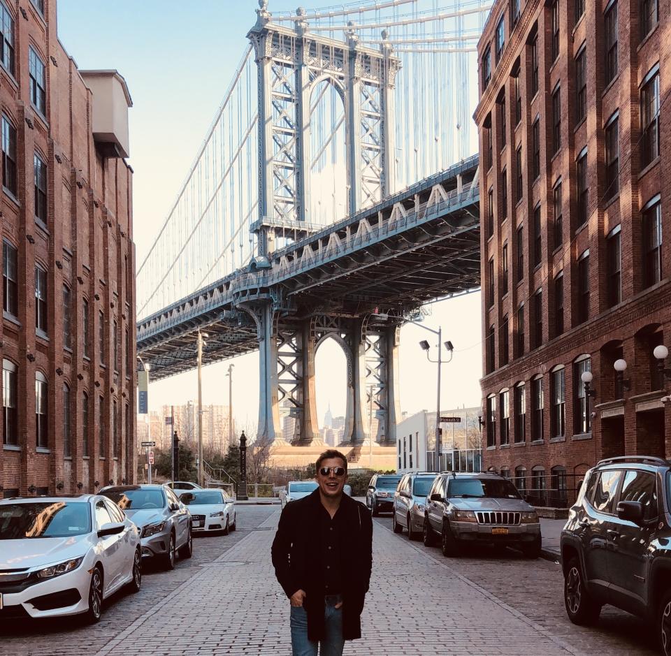 Dumbo has the most spectacular view of the iconic Manhattan Bridge. Source: Instagram