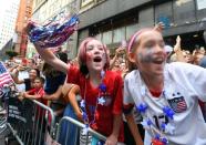 Soccer: Womens World Cup Champions-Parade