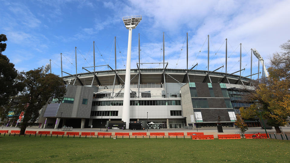 The MCG, pictured here after it was listed as an exposure site.
