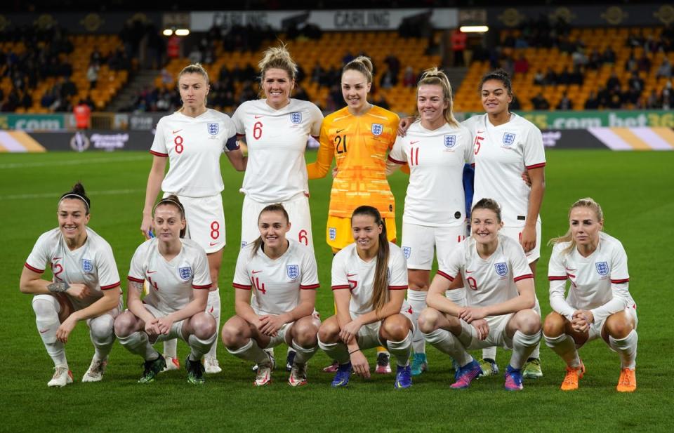 England take on Austria in the first match of Euro 2022 on Wednesday (Nick Potts/PA) (PA Wire)