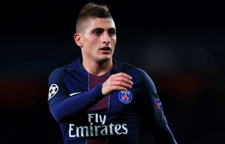 PSG midfielder Marco Verratti