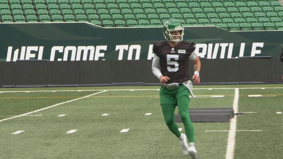 Quarterback Shea Patterson won the backup position over veteran Mason Fine.