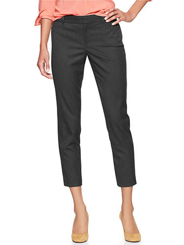 Pinstripe pants