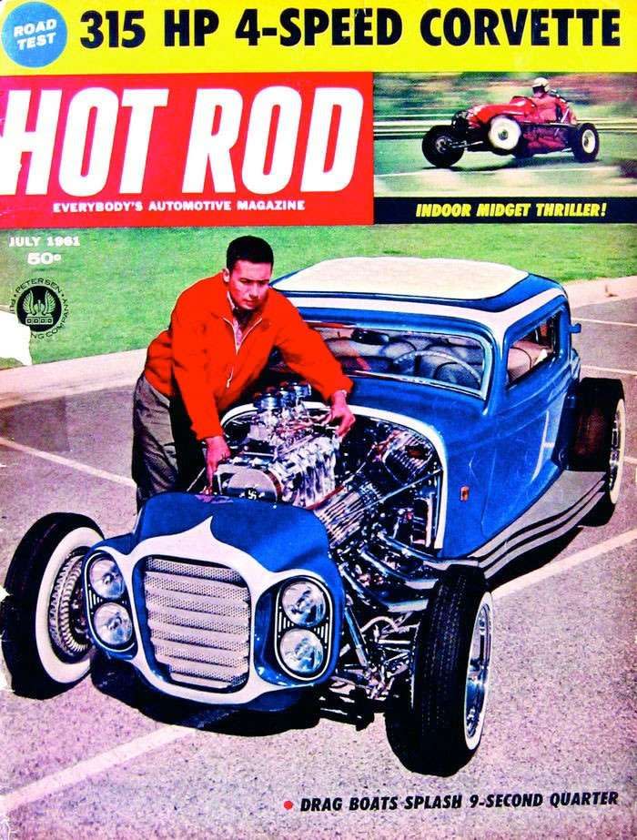 hot rod cover with the silver sapphire