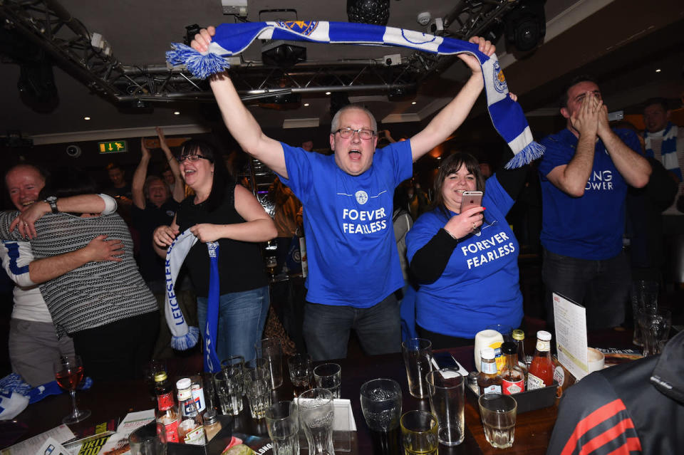 Leicester City Celebration