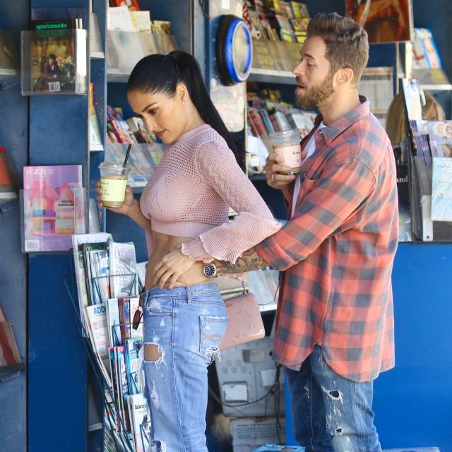 Nikki Bella Shows Off Insane Body While Out With Boyfriend Artem