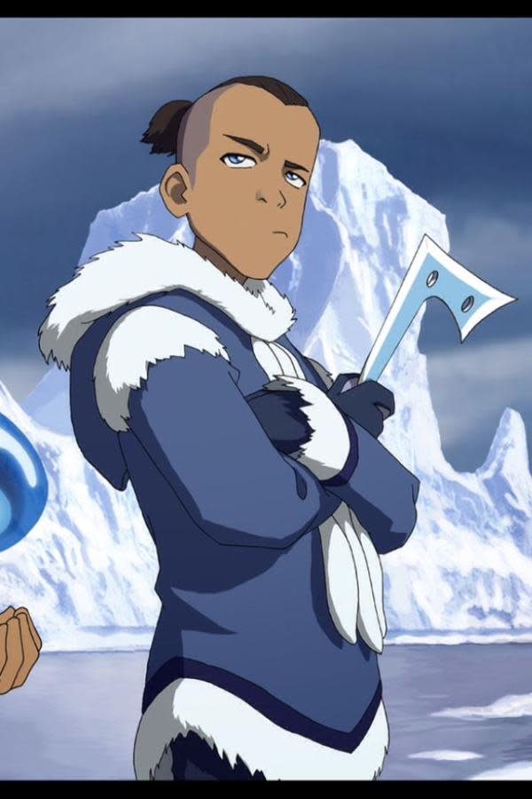 Sokka en la serie original de Nickelodeon