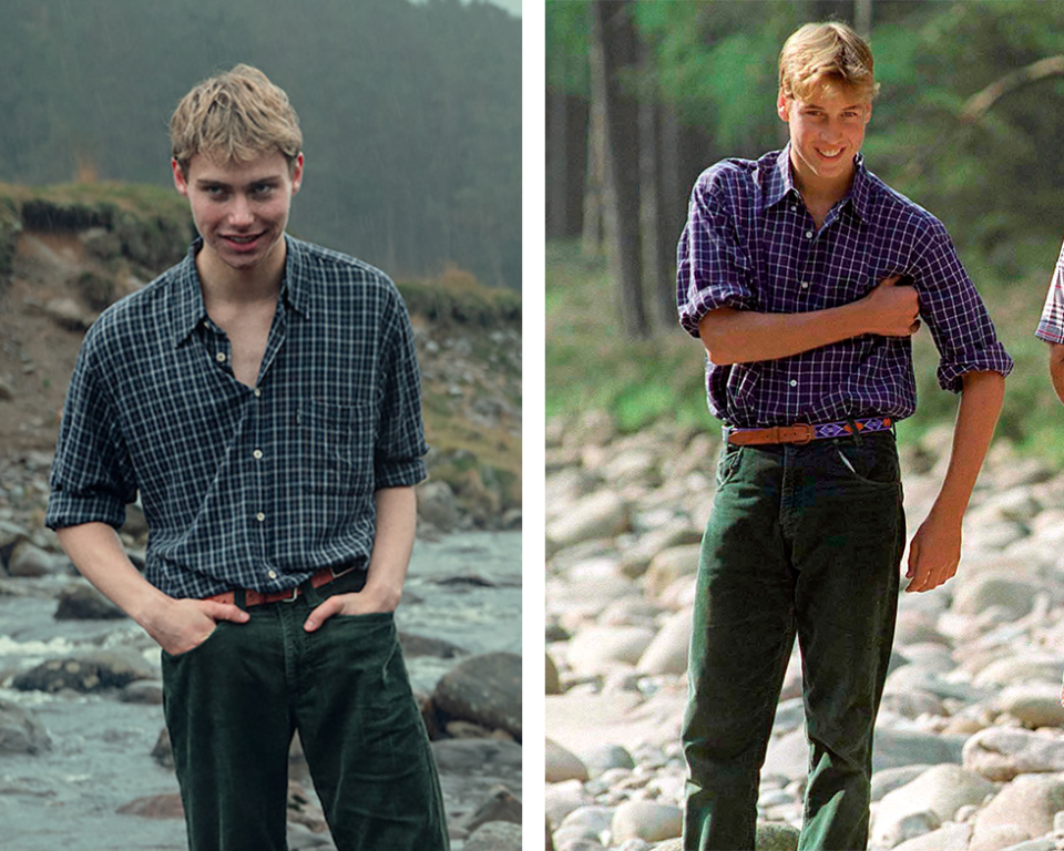 a man wearing a plaid shirt