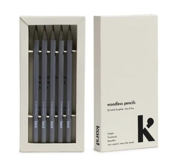 Karst 5 Pack Woodless Pencils