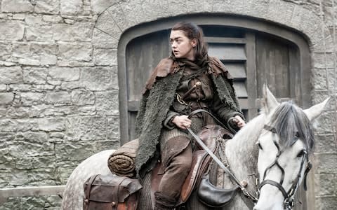 Maisie Williams as Arya Stark