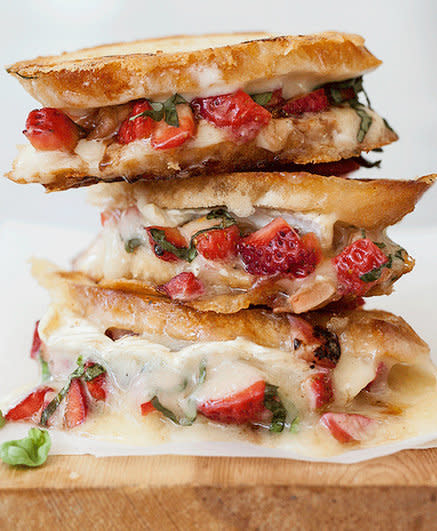 <strong>Get the <a href="http://www.foodiecrush.com/2013/04/strawberry-bruschetta-grilled-cheese/" target="_blank">Strawberry Bruschetta Grilled Cheese recipe</a> by Foodiecrush</strong>