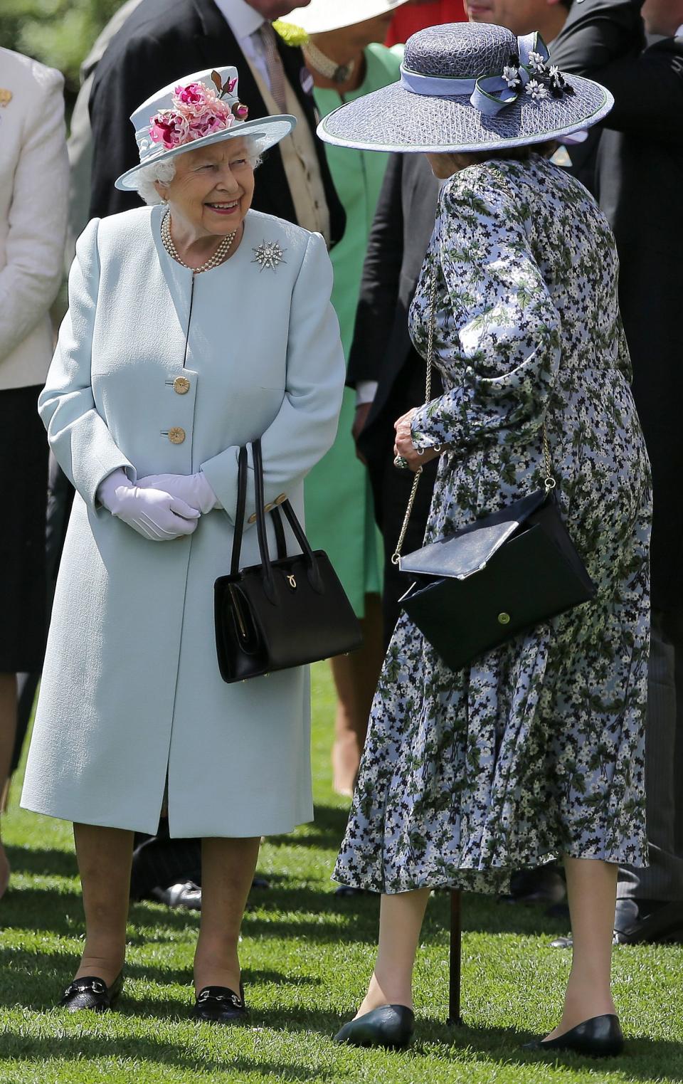 The Queen on day two of Royal Ascot 2018