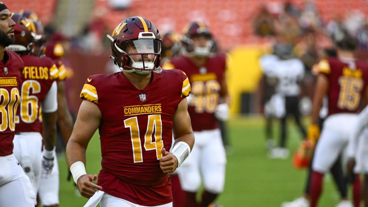 Commanders name Sam Howell starting quarterback - NBC Sports