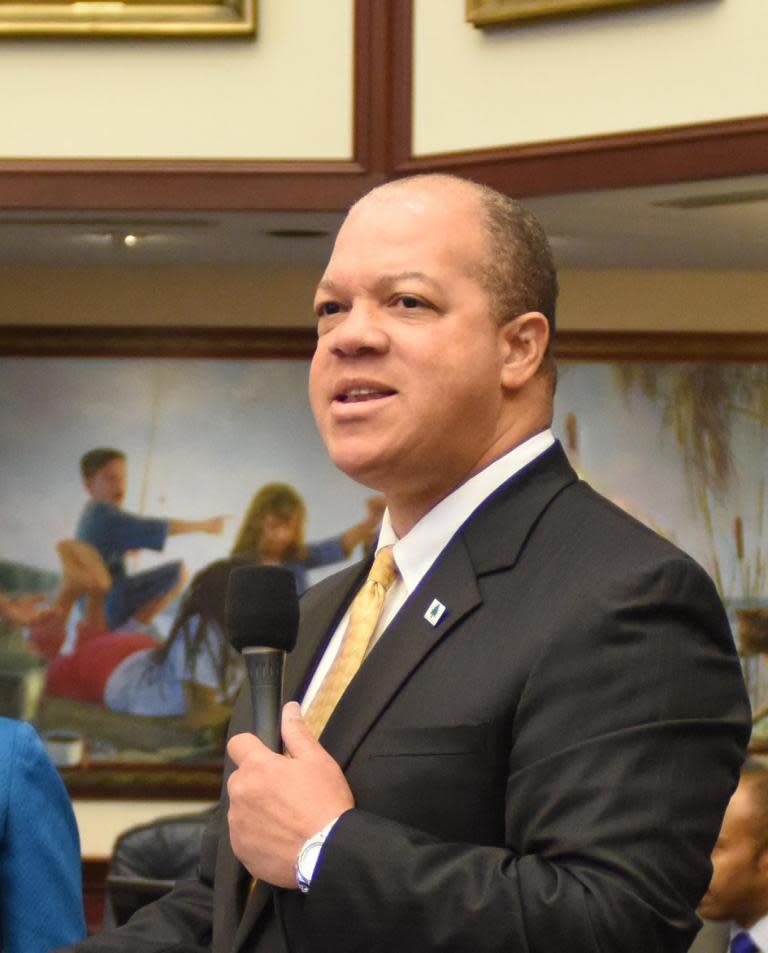 A Florida state representative told a group that God told him to a rewrite an abortion bill without exceptions for rape or incest.In a speech given to Women for Responsible Legislation group in Pensacola, Florida, state representative Mike Hill said God spoke directly to him about a restrictive abortion bill he had previously tried and failed to pass in Florida’s legislature."As plain as day, God spoke to me,” Mr Hill, a Republican, told the group. “He said 'that wasn't my bill,' talking about the heartbeat detection bill that I filed. He said 'that wasn't my bill.'"“I knew immediately what he was talking about,” the state representative confirmed.The bill which Mr Hill, and, allegedly, God, were referring to would have restricted abortions after a fetal heartbeat is detected. Mr Hill’s proposed version of the ban, which is currently sweeping the nation in various forms, included exceptions for rape, incest, medical emergency, human trafficking, and domestic violence. Mr Hill told the group he included the exception in hopes of getting the bill passed, but the proposed law died before getting a committee hearing, which he lamented was more focused on "health care, transportation, and the Everglades" than his attempt at an abortion ban, according to the Pensacola News Journal.Mr Hill says he’s currently working on a new bill, with outside help."[God] said, 'you remove those exceptions and you file it again.' And I said 'yes Lord, I will'," Mr Hill said. "It's coming back. It's coming back. We are going to file that bill without any exceptions, just like what we saw passed in Alabama."On Friday, the ACLU and Planned Parenthood sued the state of Alabama for its unconstitutional abortion ban. Representatives of the ACLU of Alabama told The Independent on Thursday that they expect the legal fight to take around three years. Abortion remains legal in the state for now.Elizabeth Renda, Women’s Media Director for the Democratic National Committee, said: "The national Democratic Party opposes these abortion bans or any infringement on women's reproductive freedom in the strongest possible terms. We have been extremely clear about where we stand on reproductive rights, and our platform demonstrates our commitment to preserving a woman's fundamental right to make decisions about her own body with her doctor. The abortion bans sweeping the country are part of a targeted effort to overturn Roe v. Wade, and they will put women's lives at risk by barring their access to safe, legal abortion. As a party, Democrats remain committed to protecting women and their access to the health care they deserve."