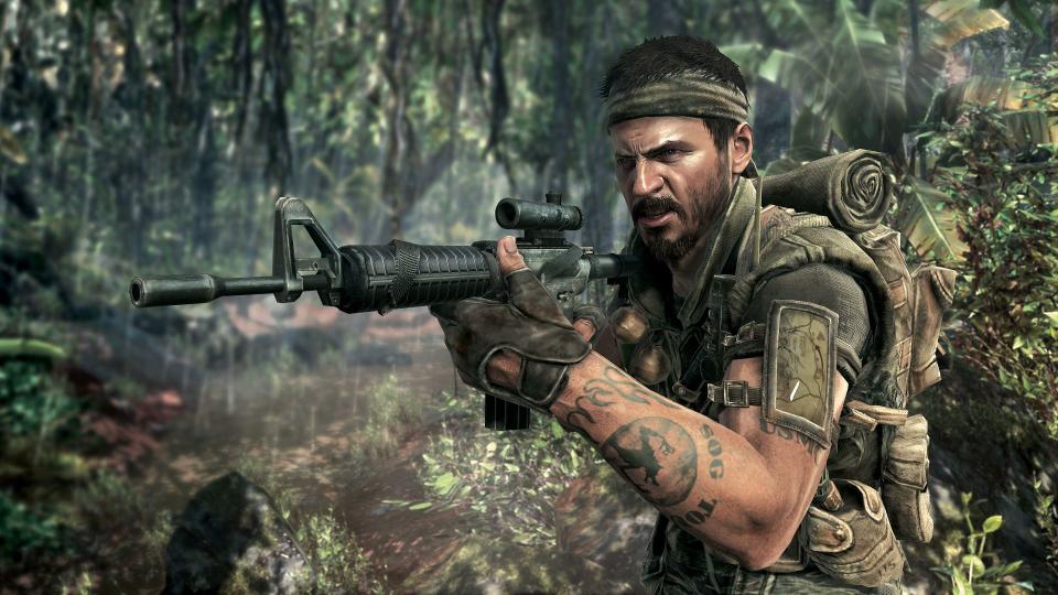 Call of Duty Black Ops screenshot of character