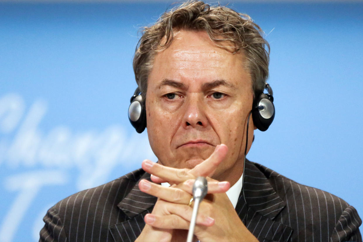 Ralph Hamers at COP 24, the 24th Conference of the Parties to the United Nations Framework Convention on Climate Change. Katowice, Poland on 4 December, 2018.  (Photo by Beata Zawrzel/NurPhoto via Getty Images)