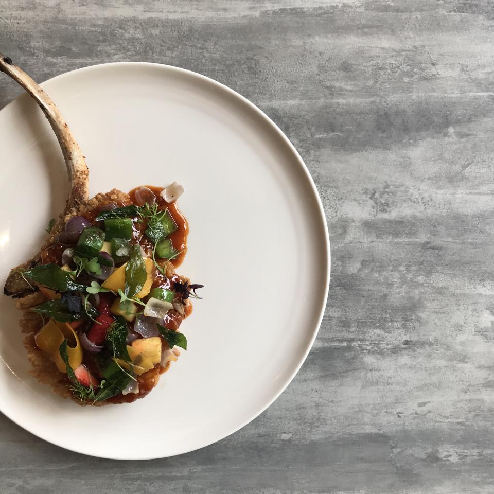 Nagona Pork Tomahawk dish. (PHOTO: The Masses)