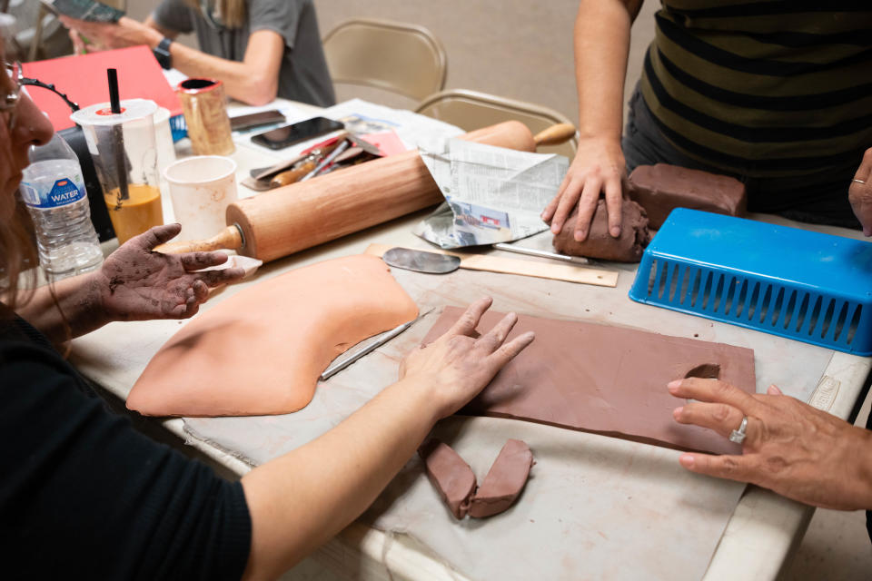 About Families Presents: Creative Exchange Studio will teach basic clay skills and design so participants can create a serving dish to be used for a cherished family recipe.
