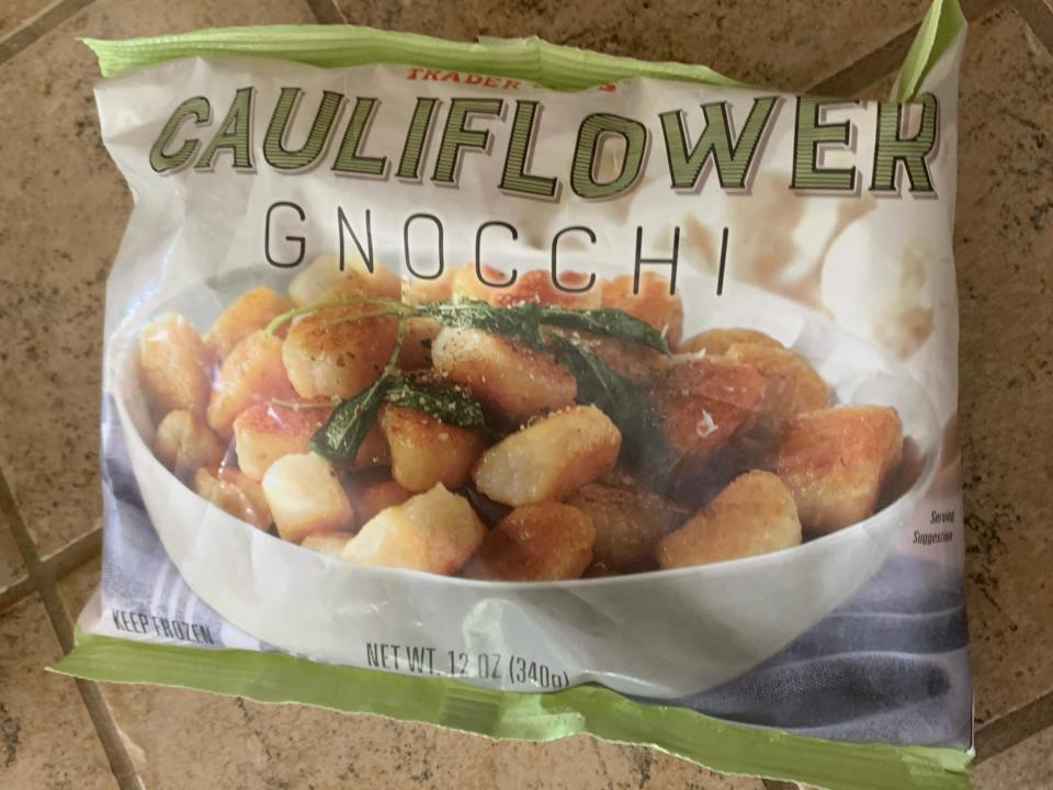 trader joe's cauliflower gnocci