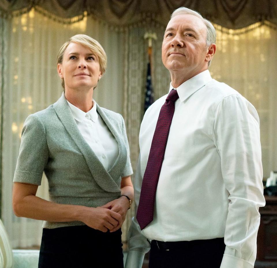 Robin Wright and Kevin Spacey