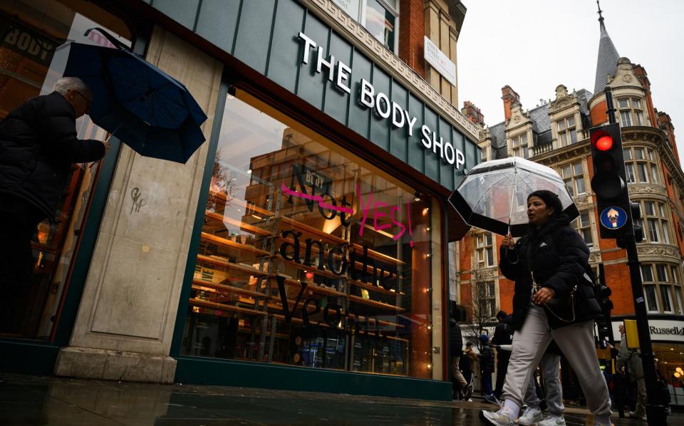 The latest announcement will leave the Body Shop with 116 stores across the UK