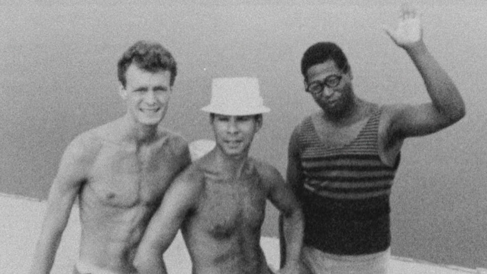 Three men on beach, circa 1960s BEFORE STONEWALL, 1984.