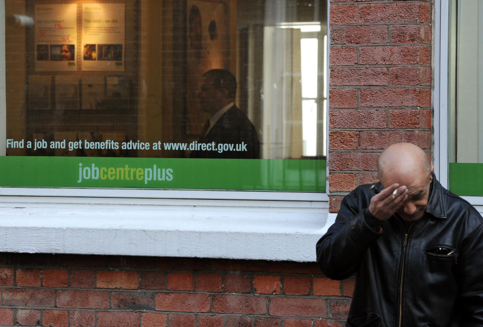 General view of a Job Centre Plus in Westminster, London as the number of people claiming jobseeker's allowance has fallen to a near two-year low after a huge increase in employment, new figures showed today.   (Photo by Anthony Devlin/PA Images via Getty Images)