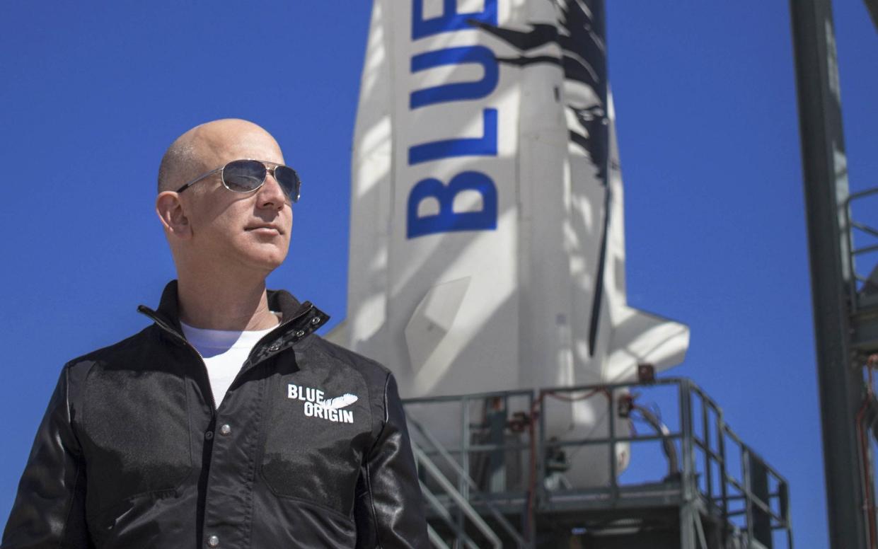 Bezos - BLUE ORIGIN HANDOUT/EPA-EFE/Shutterstock