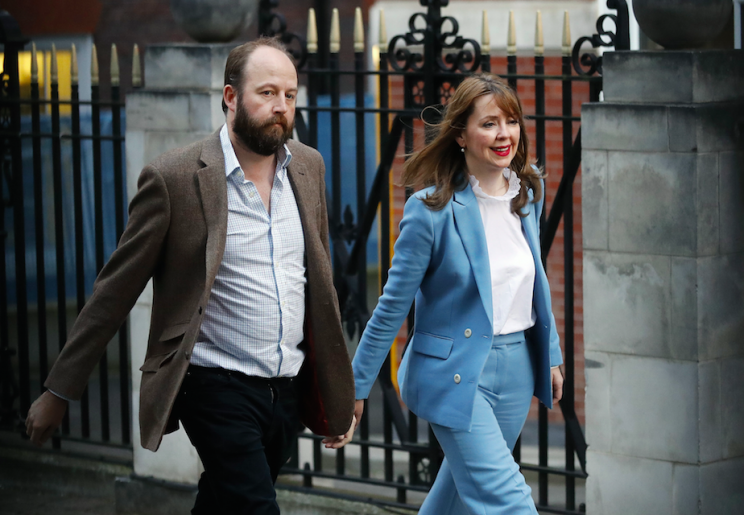 Nick Timothy and Fiona Hill resigned as Theresa May's advisers on Saturday (Picture: Rex)