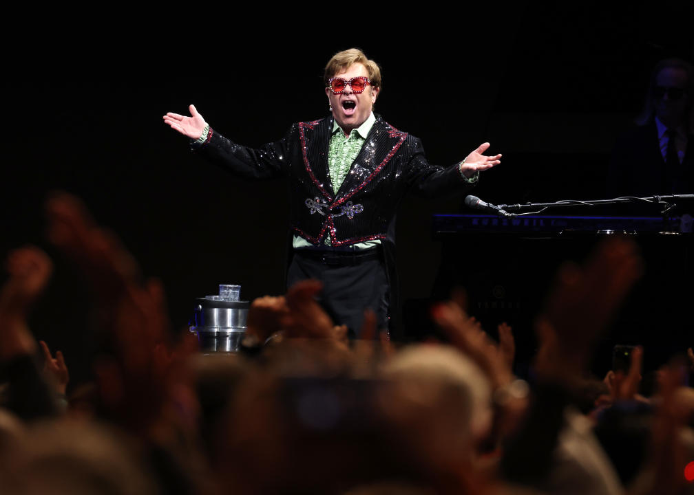Elton John has led the celebrity tributes.