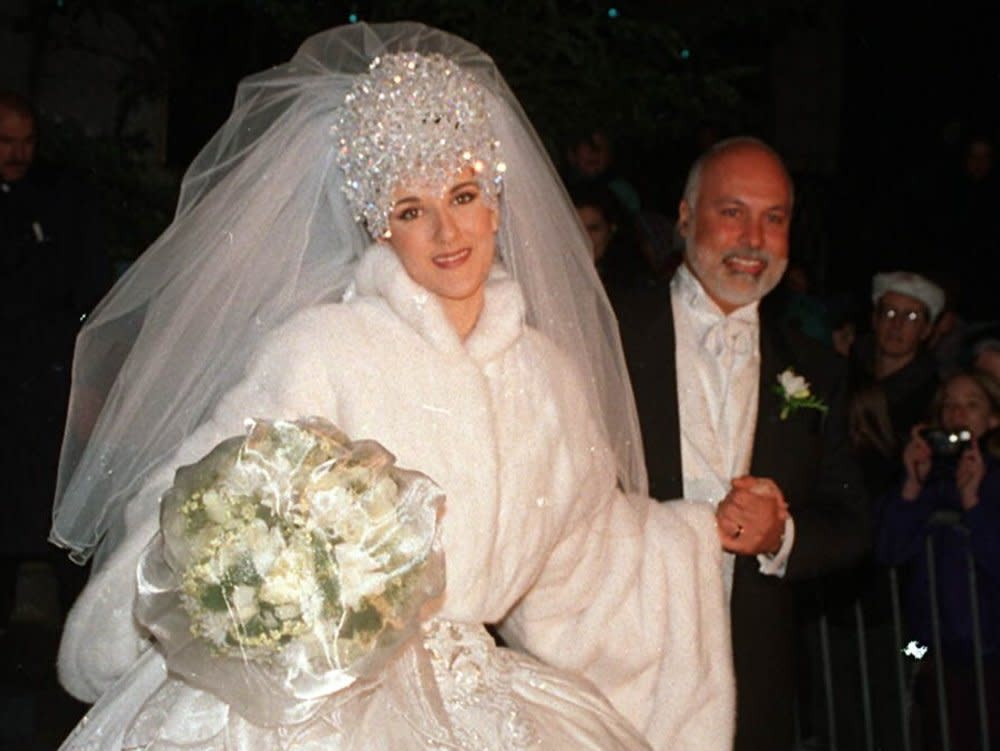 Céline Dion und René Angélil heirateten am 17. Dezember 1994. (Bild: action press)