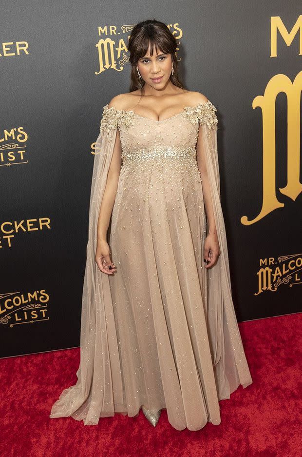 Zawe Ashton (fiancée de Tom Hiddleston) à la première du film "Mr. Malcolm's List" à New York, le 29 juin 2022.