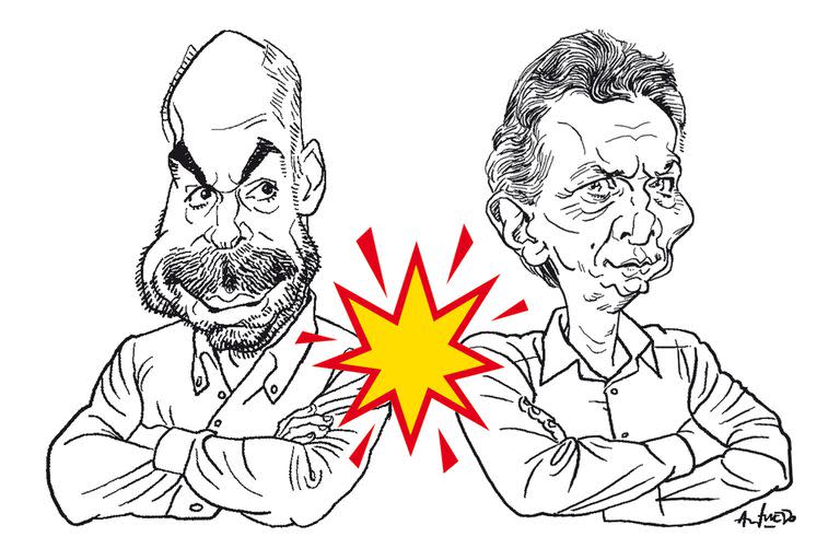 Horacio Rodríguez Larreta y Mauricio Macri