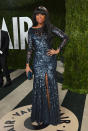 Jennifer Hudson arrives at the 2013 Vanity Fair Oscar Party hosted by Graydon Carter at Sunset Tower on February 24, 2013 in West Hollywood, California.