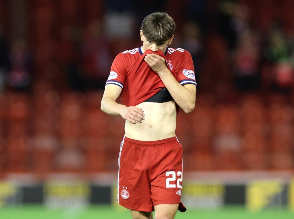 Liverpool have agreed a deal for Aberdeen right-back Calvin Ramsay (Steve Welsh/PA) (PA Wire)