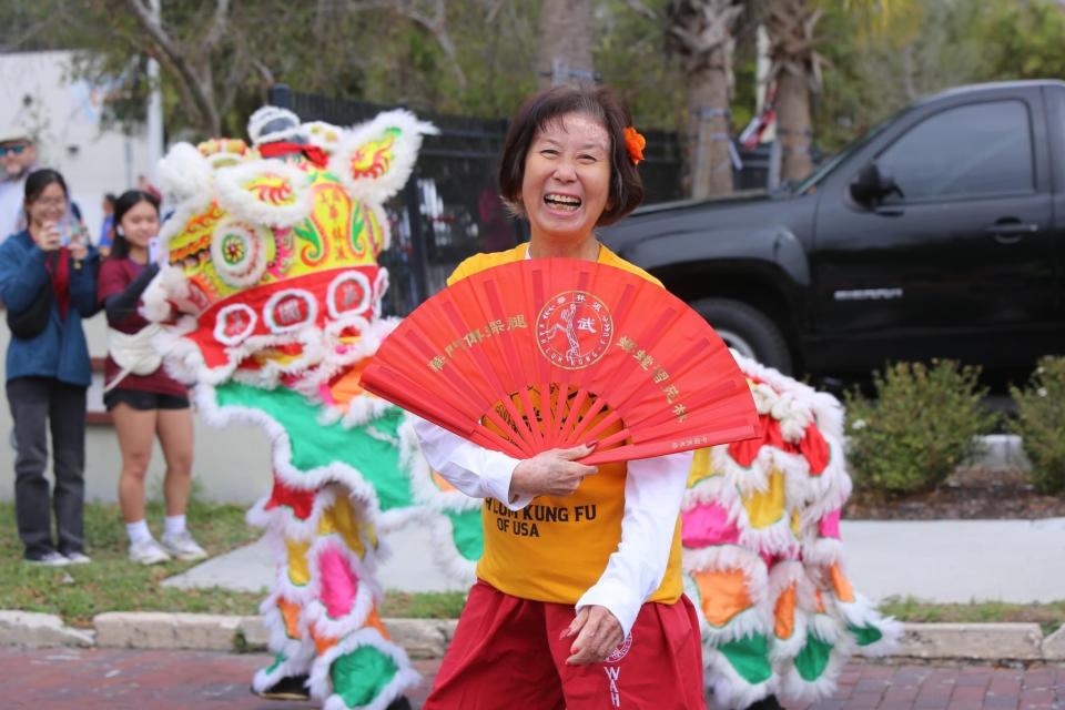 Local Asian organizations pack Orlando for the Central Florida Dragon Parade Lunar New Year.