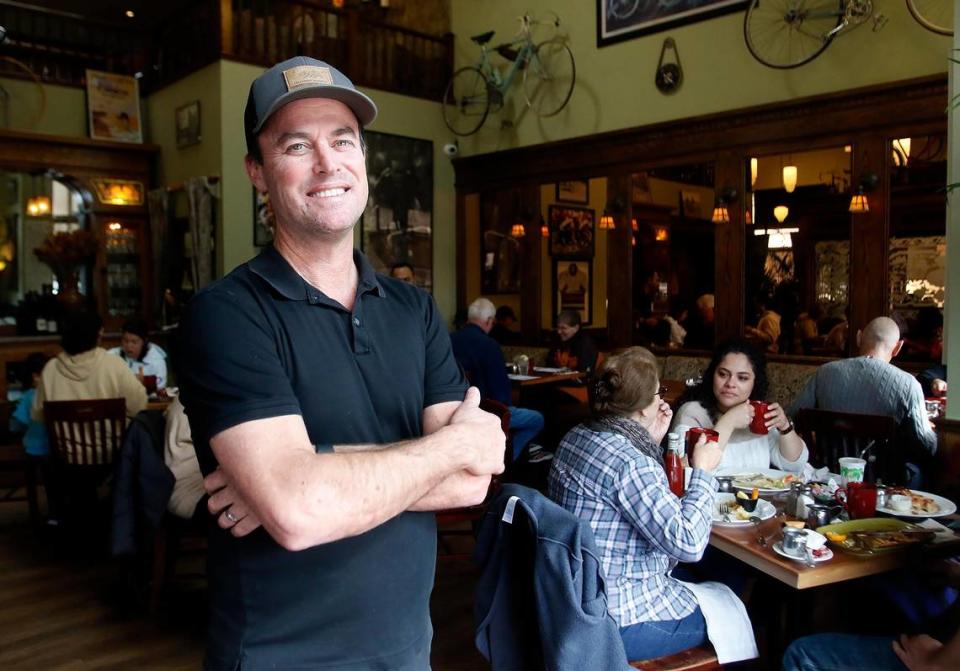 Many businesses have struggled to adequately pay or retain their employees as housing costs have risen, including family-owned Linn’s Restaurant owned by Aaron Linn.