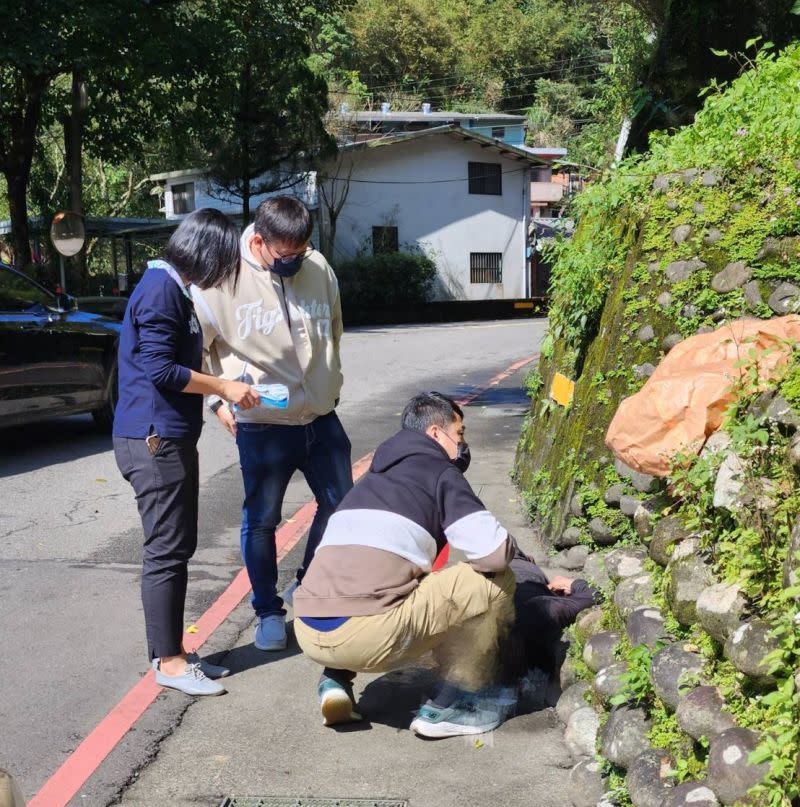 ▲宋燕旻捕捉意外現場。（圖／宋燕旻臉書）