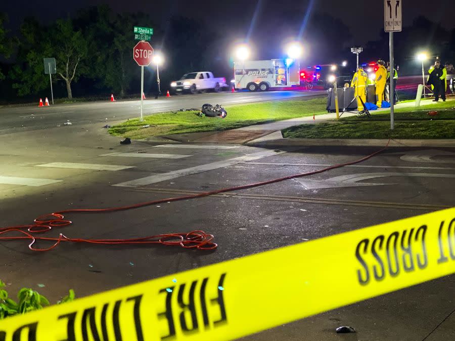 The Leander Police are investigating a deadly crash that happened on Monday evening in Leander | Jordan Belt/KXAN News