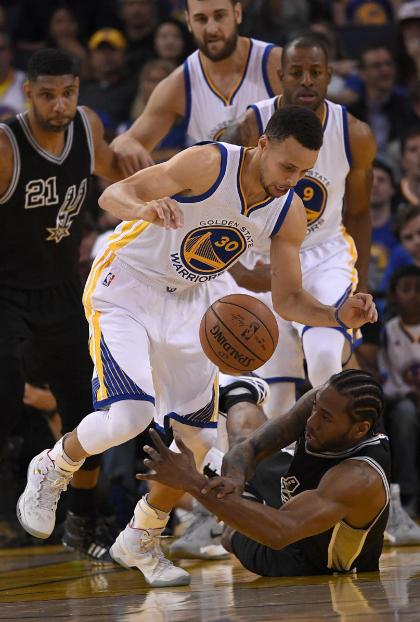 Ho-hum, the Warriors won. (Thearon W. Henderson/Getty Images)