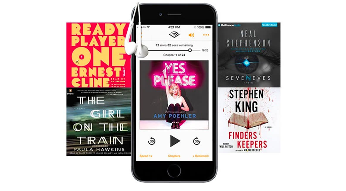 Give humor, mystery, and classics—with Audible. (Photo: Audible)
