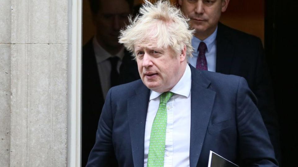 Boris Johnson, primer ministro de Reino Unido.