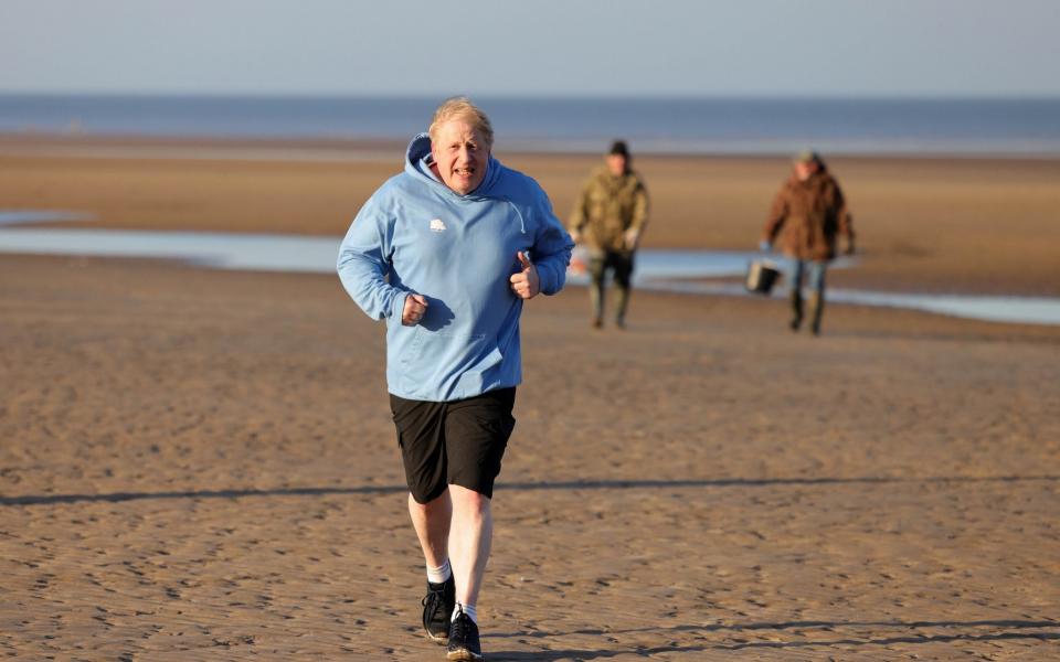 Boris Johnson in Blackpool - Andrew Parsons / CCHQ Parsons Media