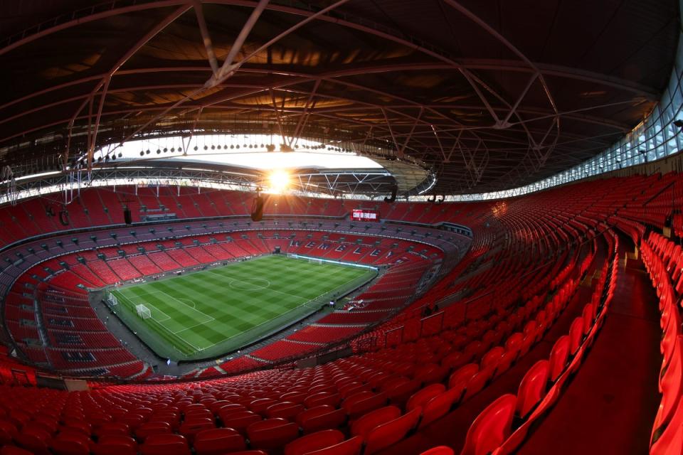 Wembley will host (The FA via Getty Images)
