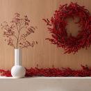 <p><strong>West Elm</strong></p><p>westelm.com</p><p><strong>$301.00</strong></p><p>This wreath with faux red berries sure won’t go out of style and could be used year after year.</p>