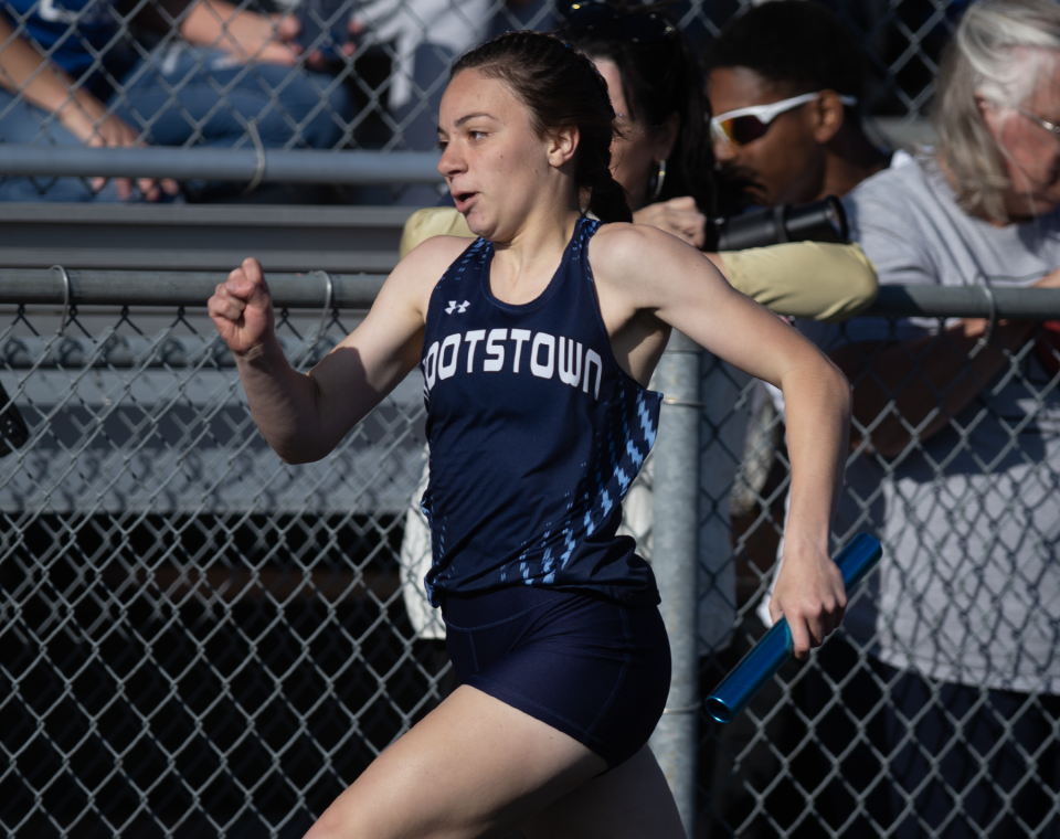 4 x 200 Relay, Melanie Plecko , Rootstown. Division III Regional Track and Field held at Norwayne High School in Creston.