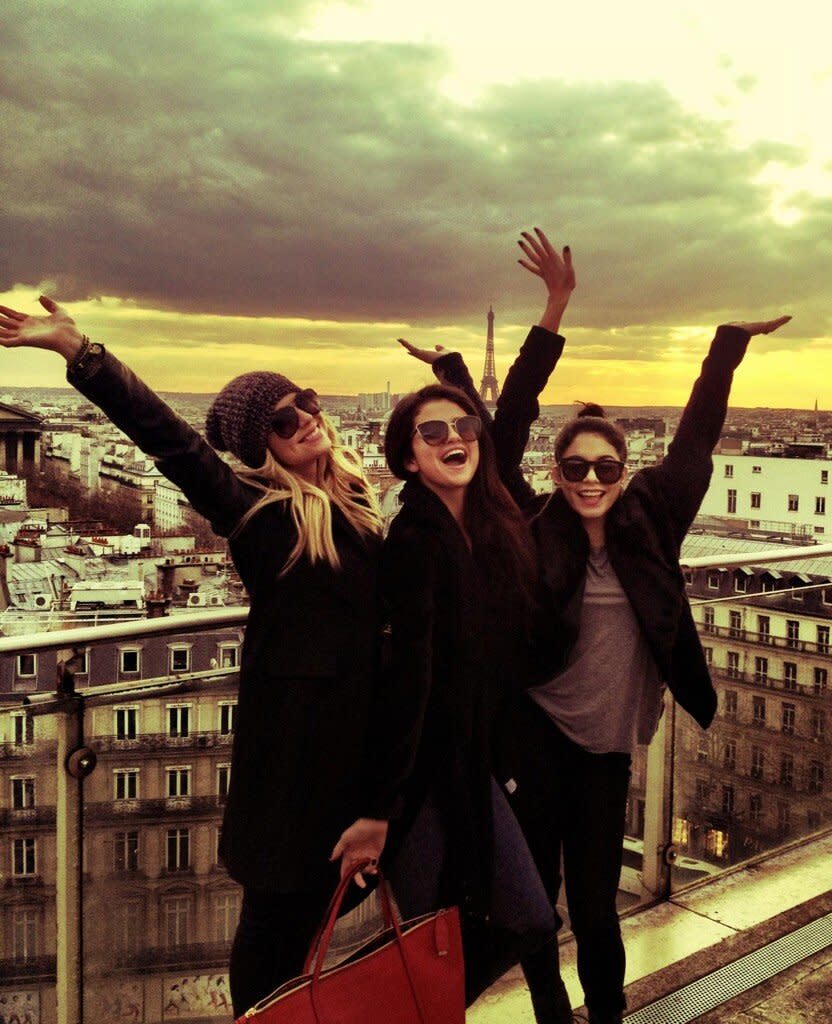 Ashley Benson, Selena Gomez and Vanessa Hudgens