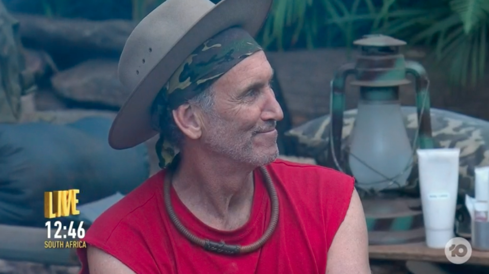 Peter Daicos on I'm A Celeb 